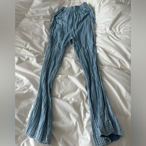 Faherty blue crinkle